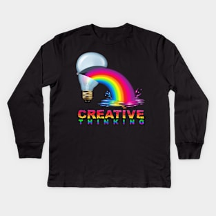 Creative Thinking Kids Long Sleeve T-Shirt